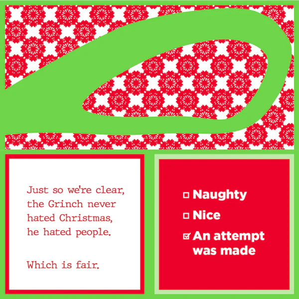 Double Sided Holiday Napkins