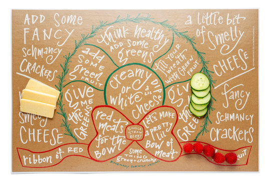 Charcuterie Cheat Sheet | Holiday Wreath