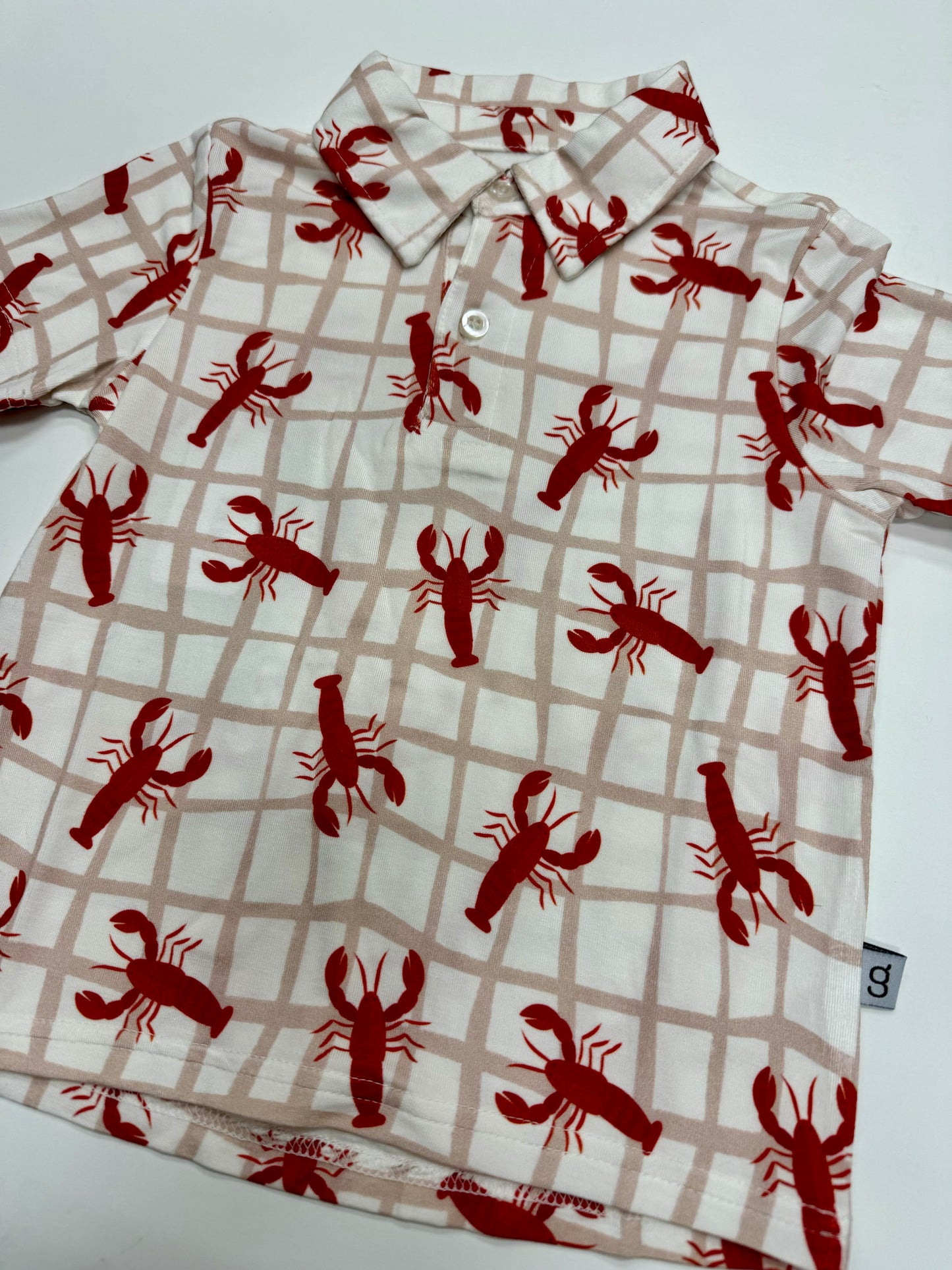 Crawfish Short Sleeve Polo Shirt