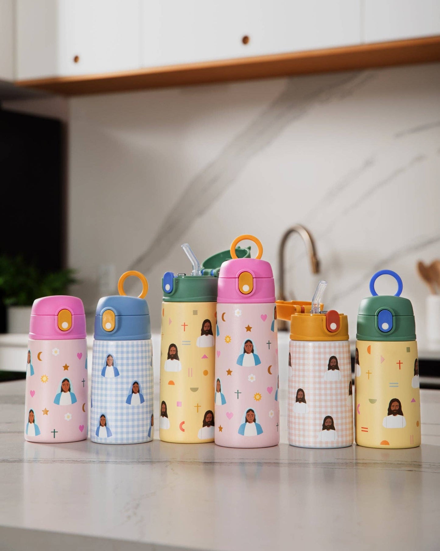 Jesus Water Bottle – 18.6oz Stainless Steel