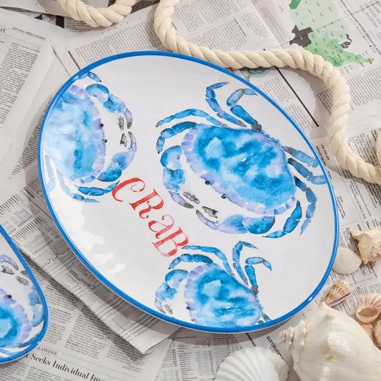 Oval Crab Platter