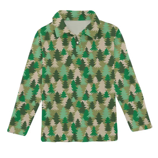 Evergreen Camo Polo Shirt