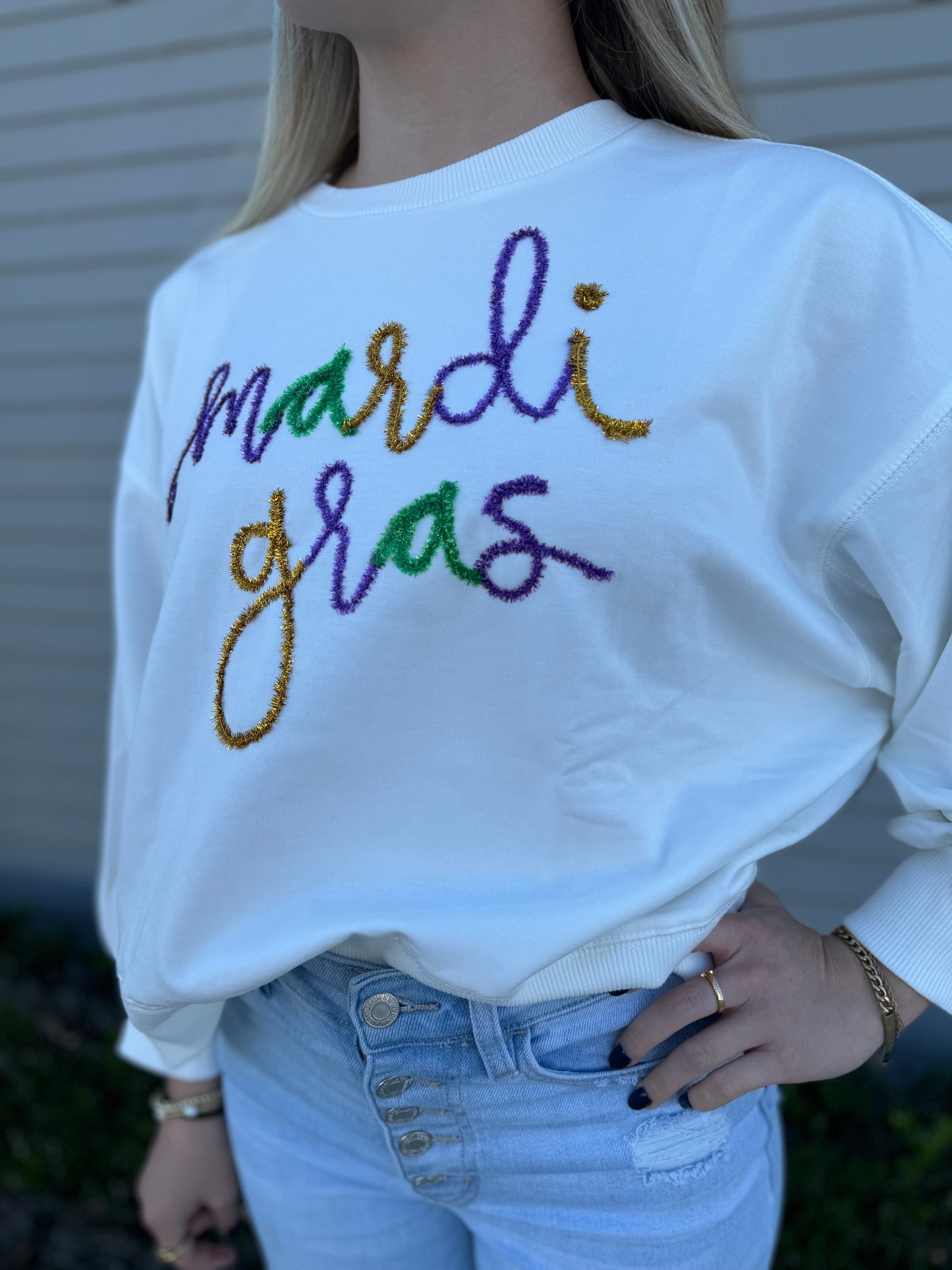 Mardi Gras Millie Sweatshirt