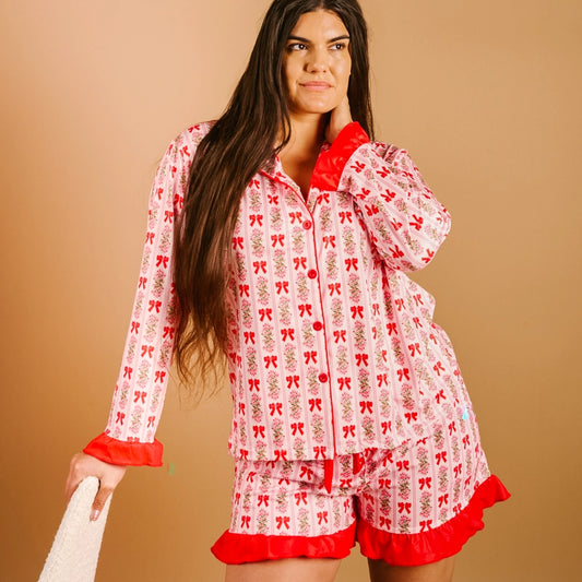 Oh So Merry Sweet Dreams Pajama Shorts Set