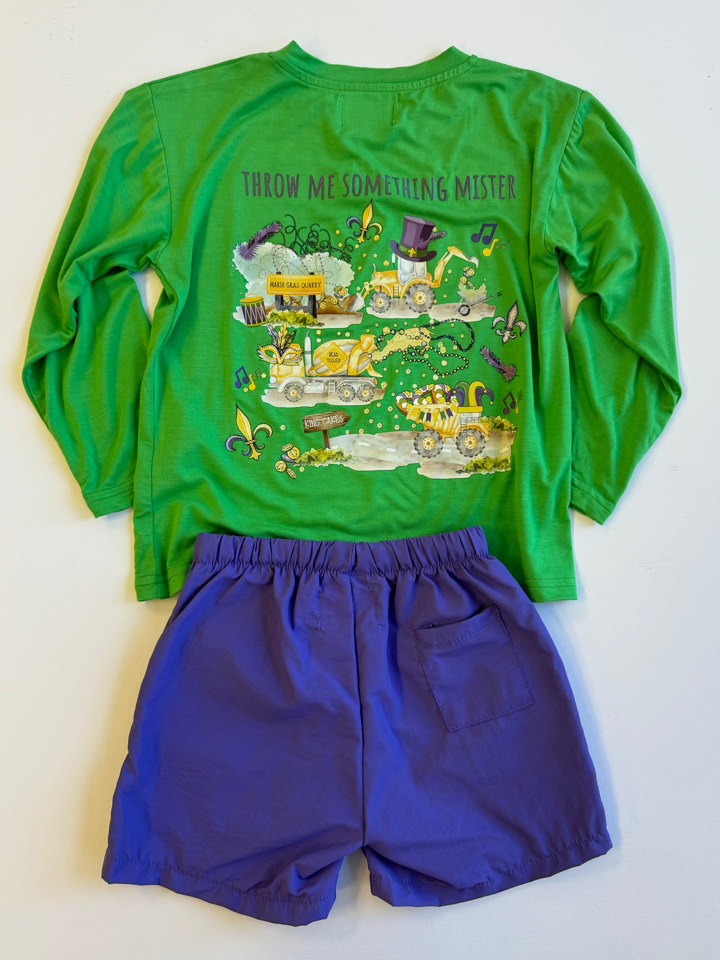 Mardi Gras Tractor Shirt