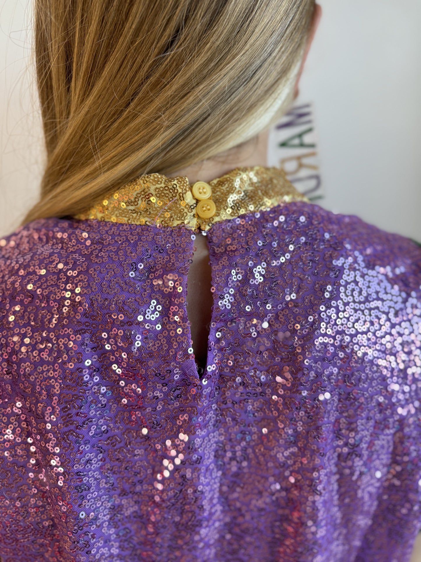 Mardi Gras Sequin Top