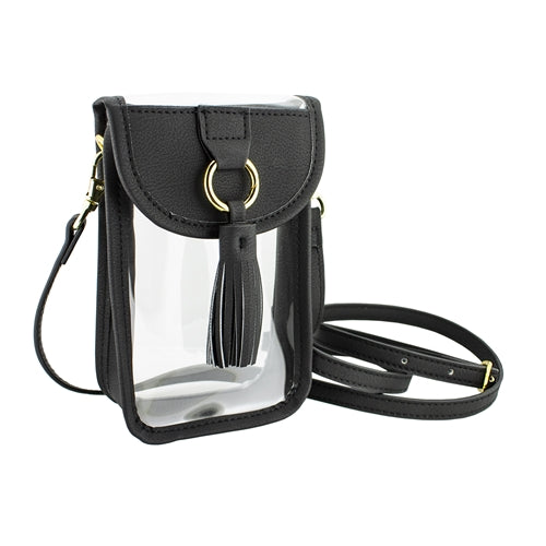 Black Cell Phone Crossbody