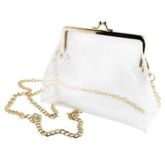 Gold Kiss Lock Crossbody