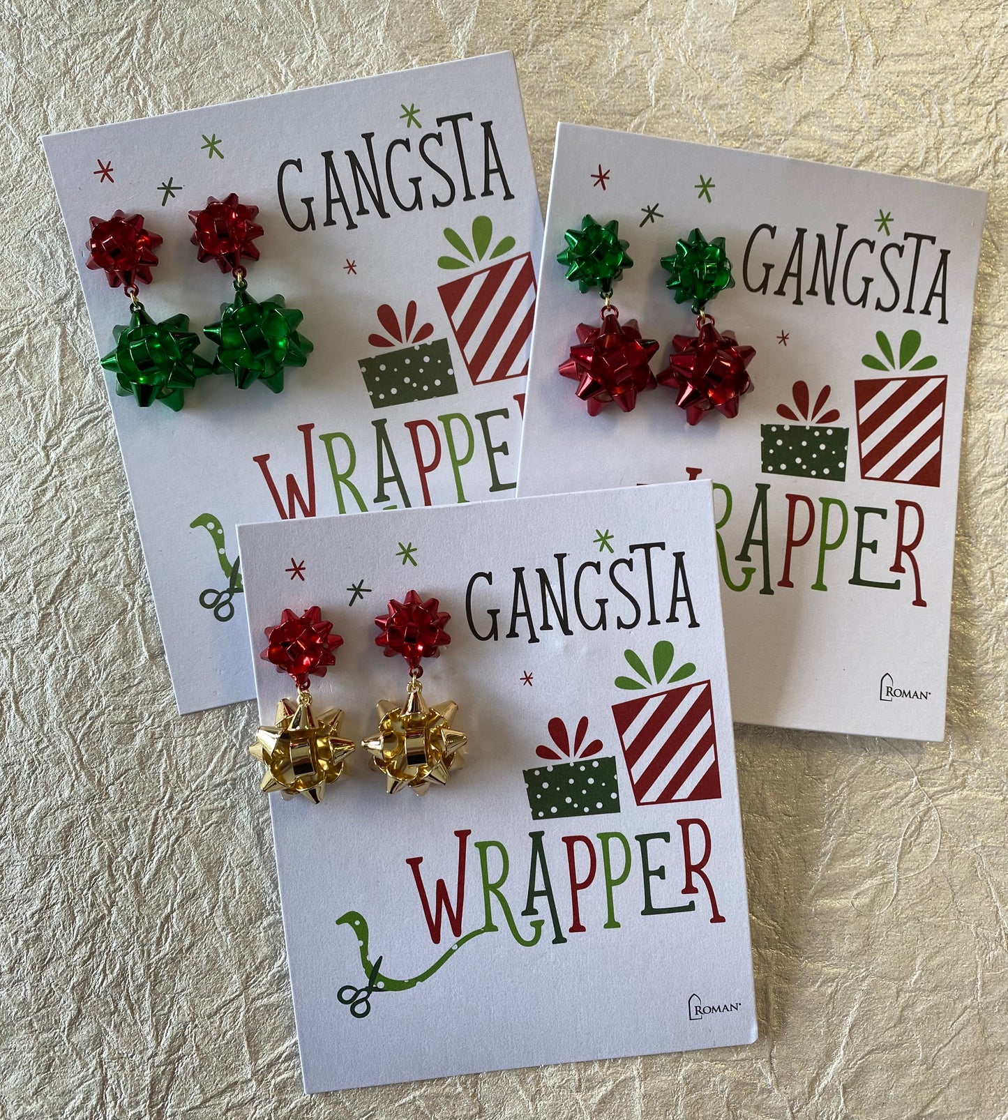 Gangsta Wrapper Earrings