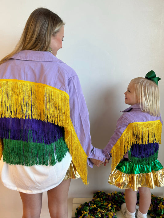 Fringe Mardi Gras Jacket