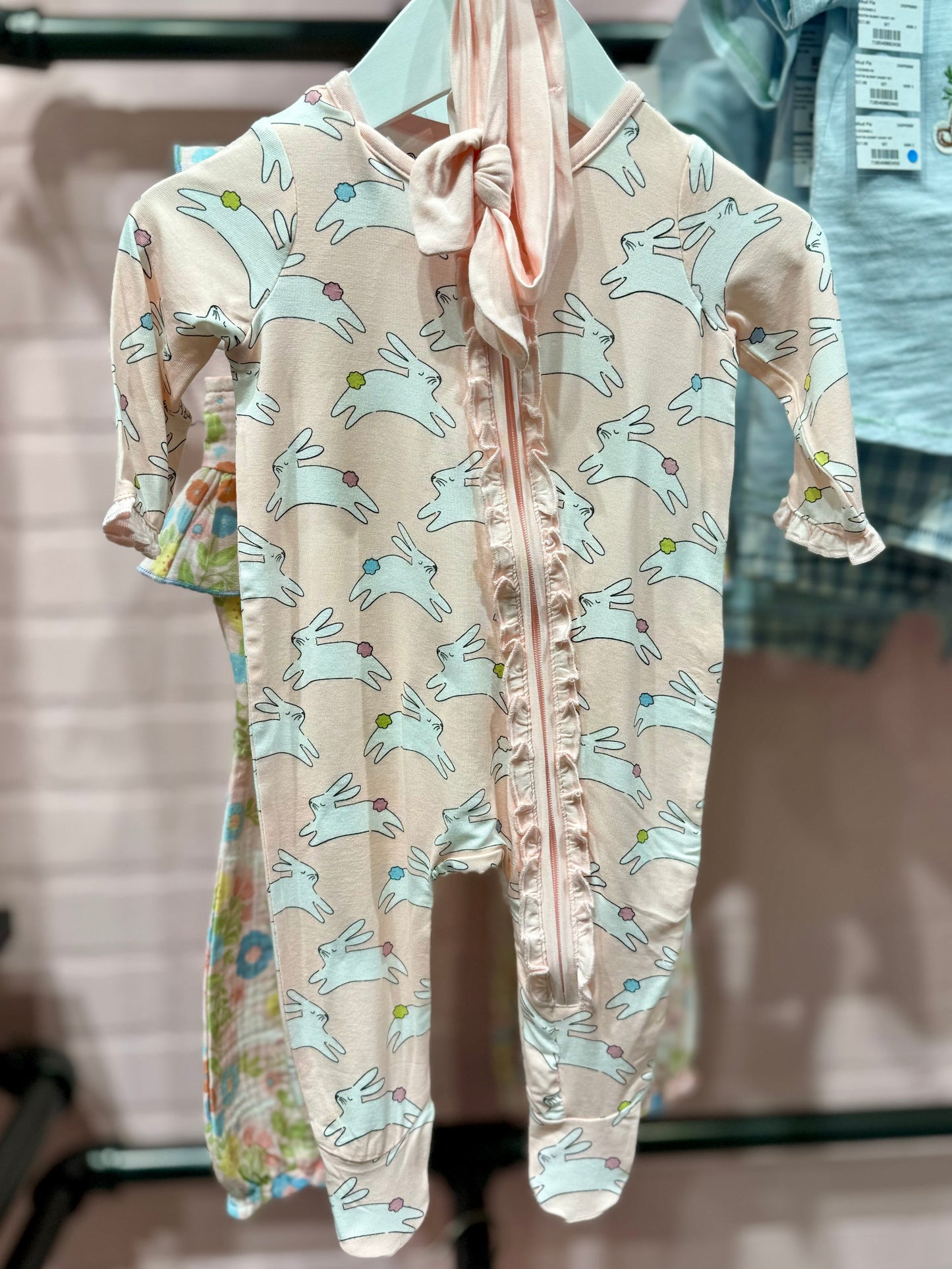 Pink Easter Bunny Pajamas