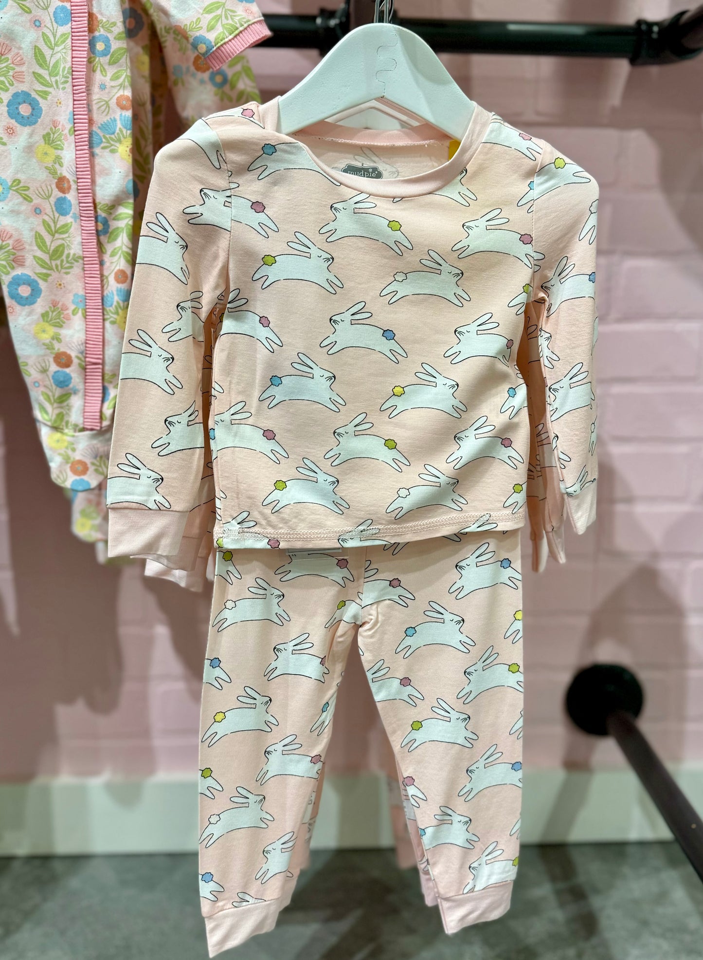 Pink Easter Bunny Pajamas