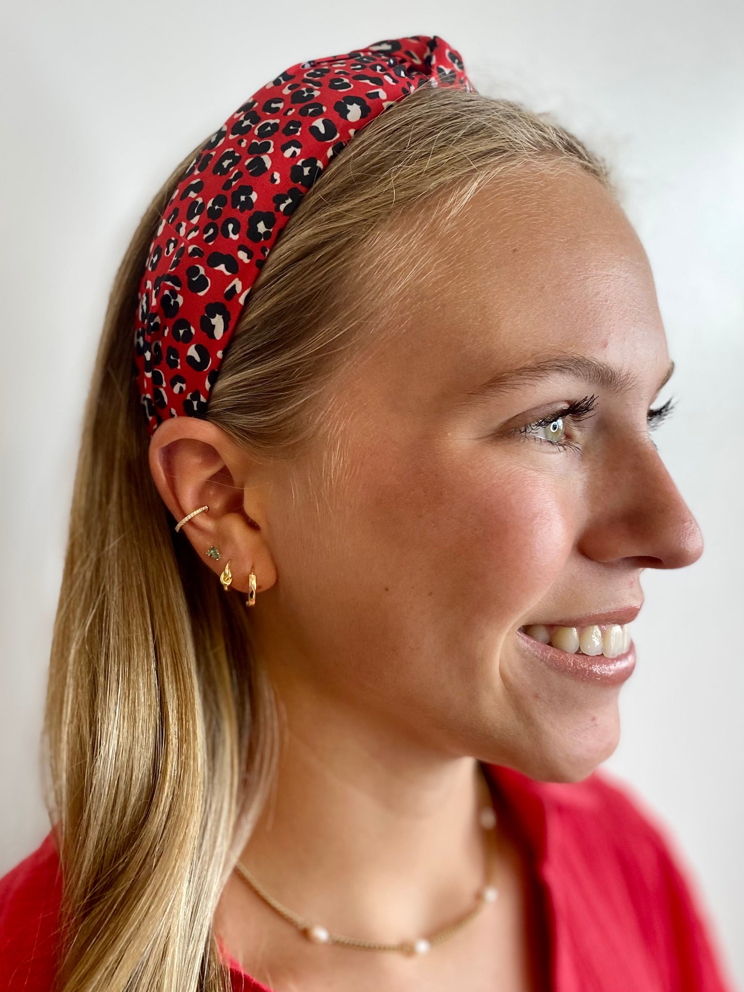 Walk this Way Headband - Red