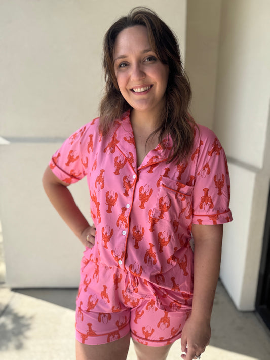 Crawfish Pajama Set