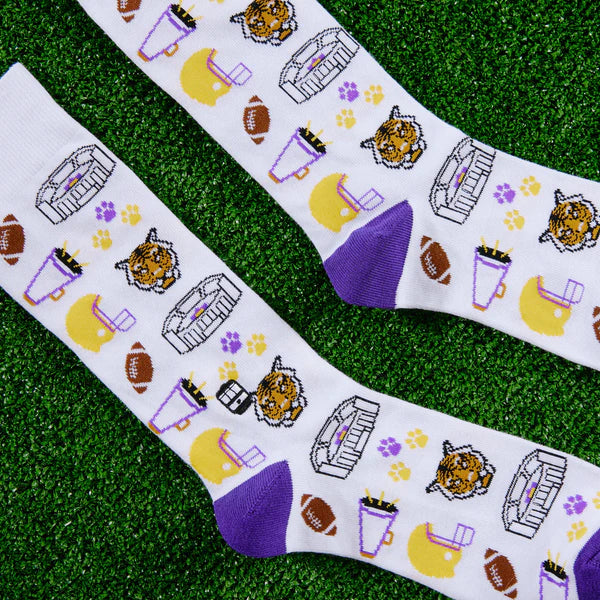 Tigers Football Socks