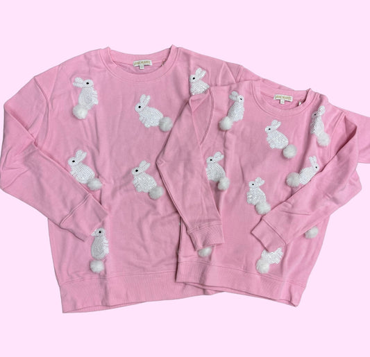 Pink Bunny Sweater