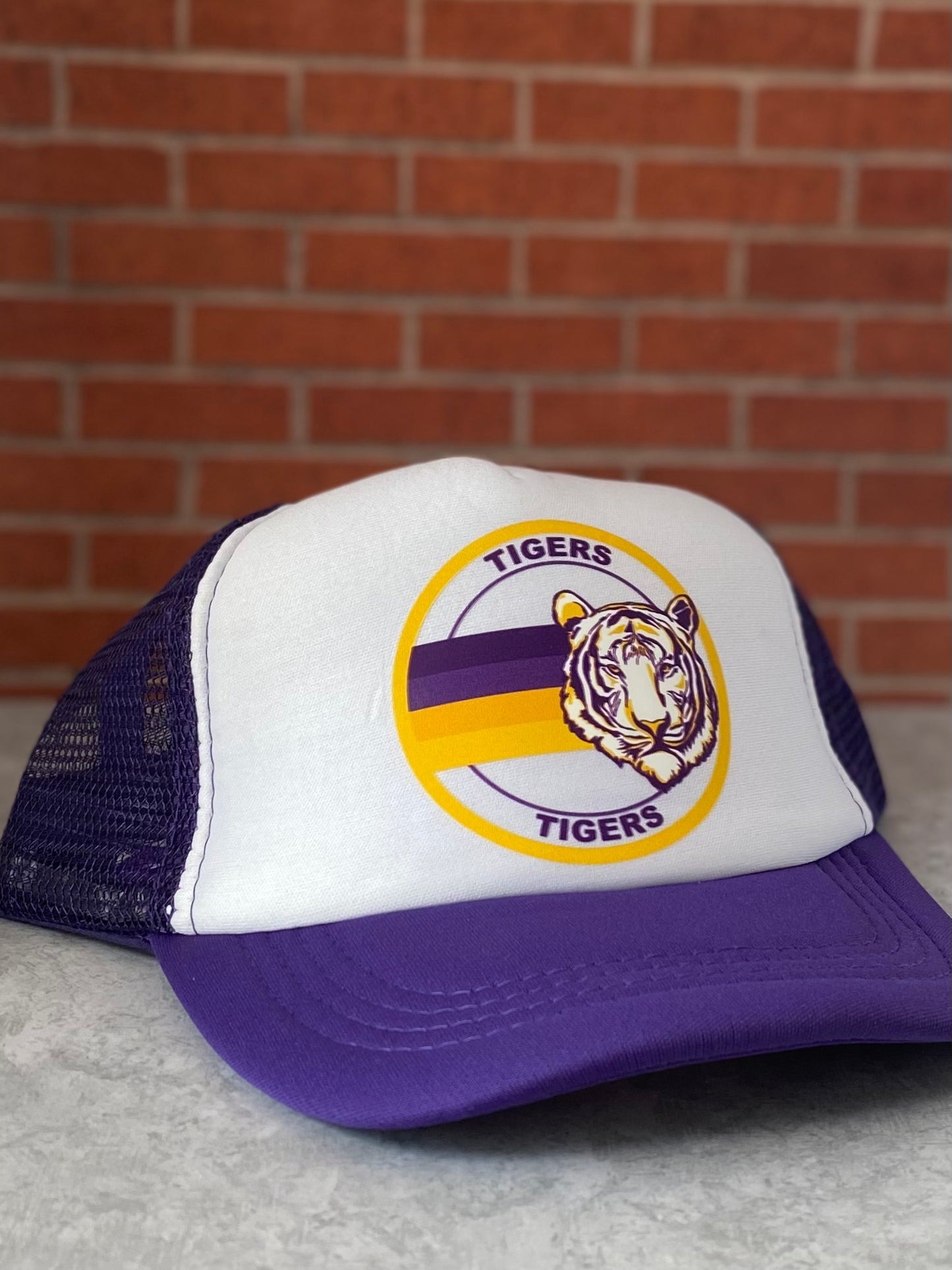 Youth Tigers Trucker Hat