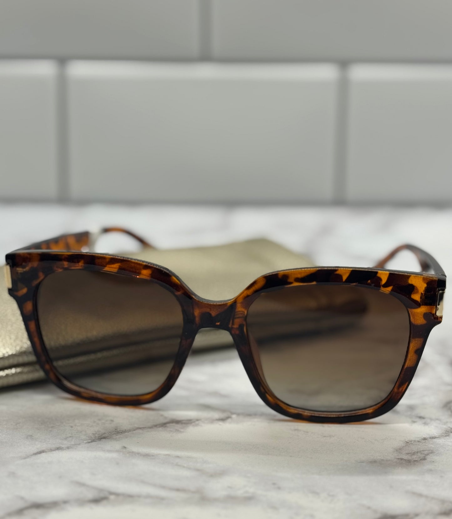 Krista Polarized Sunglasses | Brown Tortoise