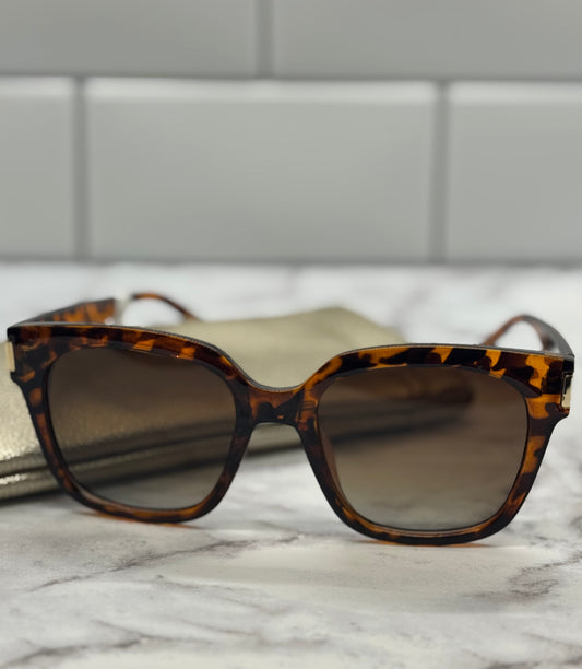 Krista Polarized Sunglasses | Brown Tortoise