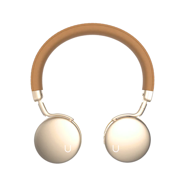 U Wireless Brown Headphones