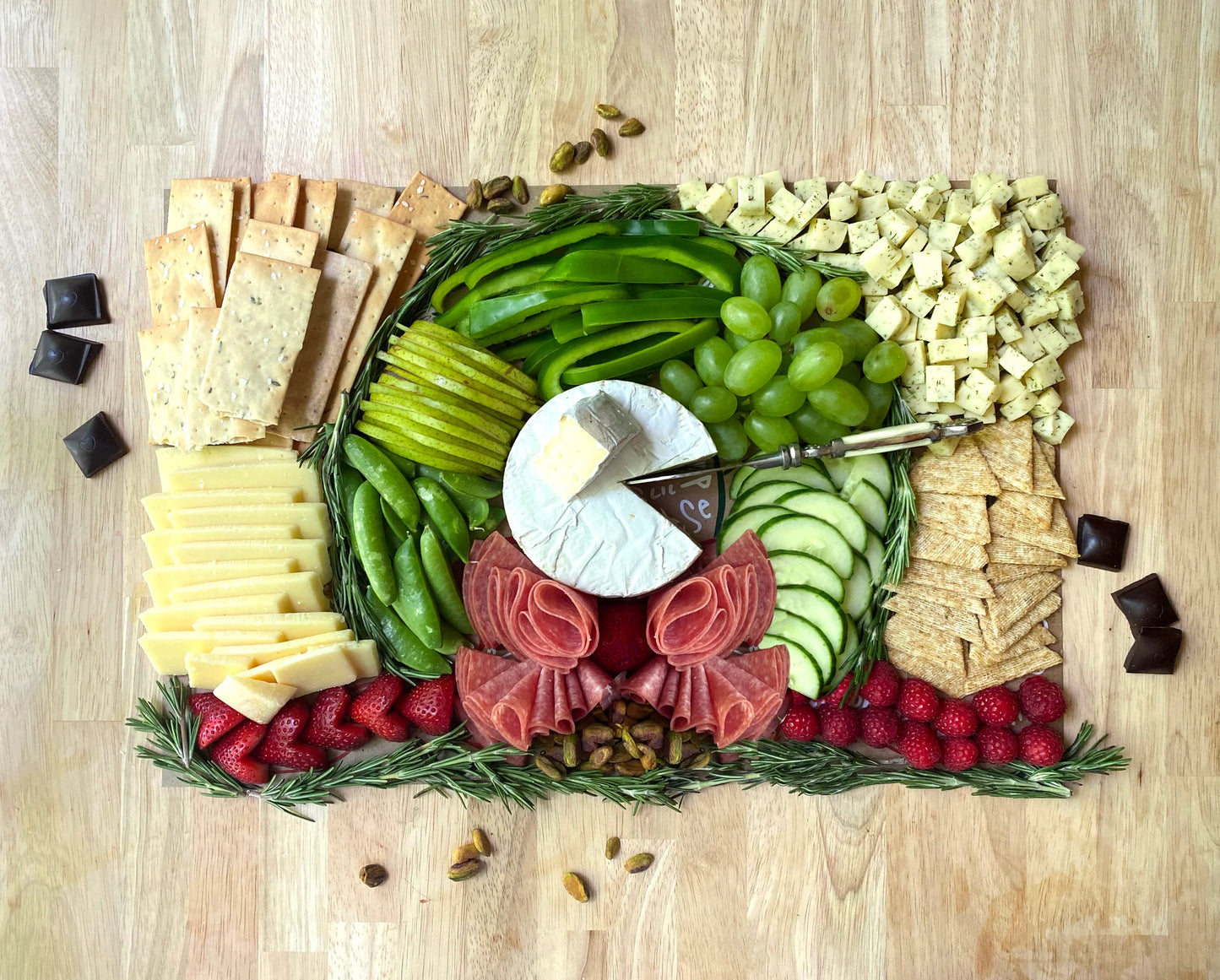 Charcuterie Cheat Sheet | Holiday Wreath