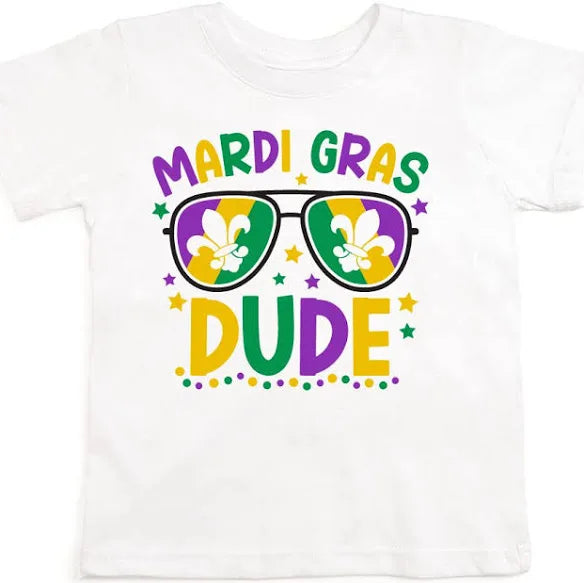 Mardi Gras Dude Tee