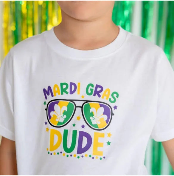 Mardi Gras Dude Tee