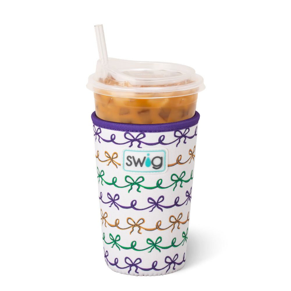 MARDI GRAS BOWS
Medium Iced Cup Coolie