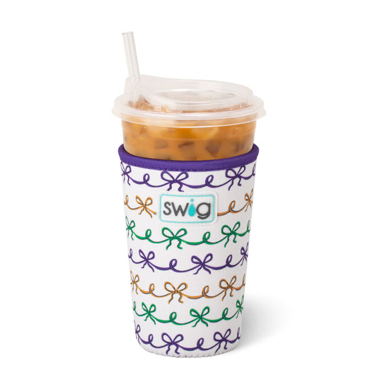MARDI GRAS BOWS
Medium Iced Cup Coolie