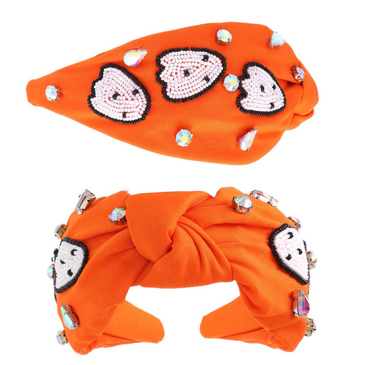 Orange Ghost Headband