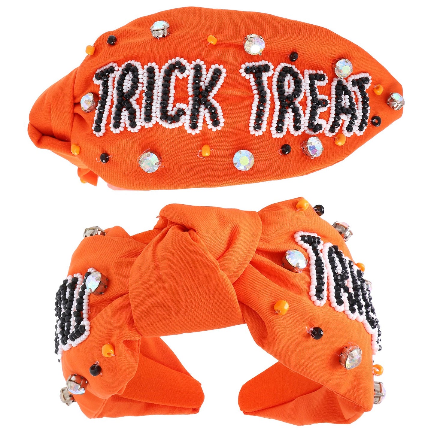 Orange Trick or Treat Headband