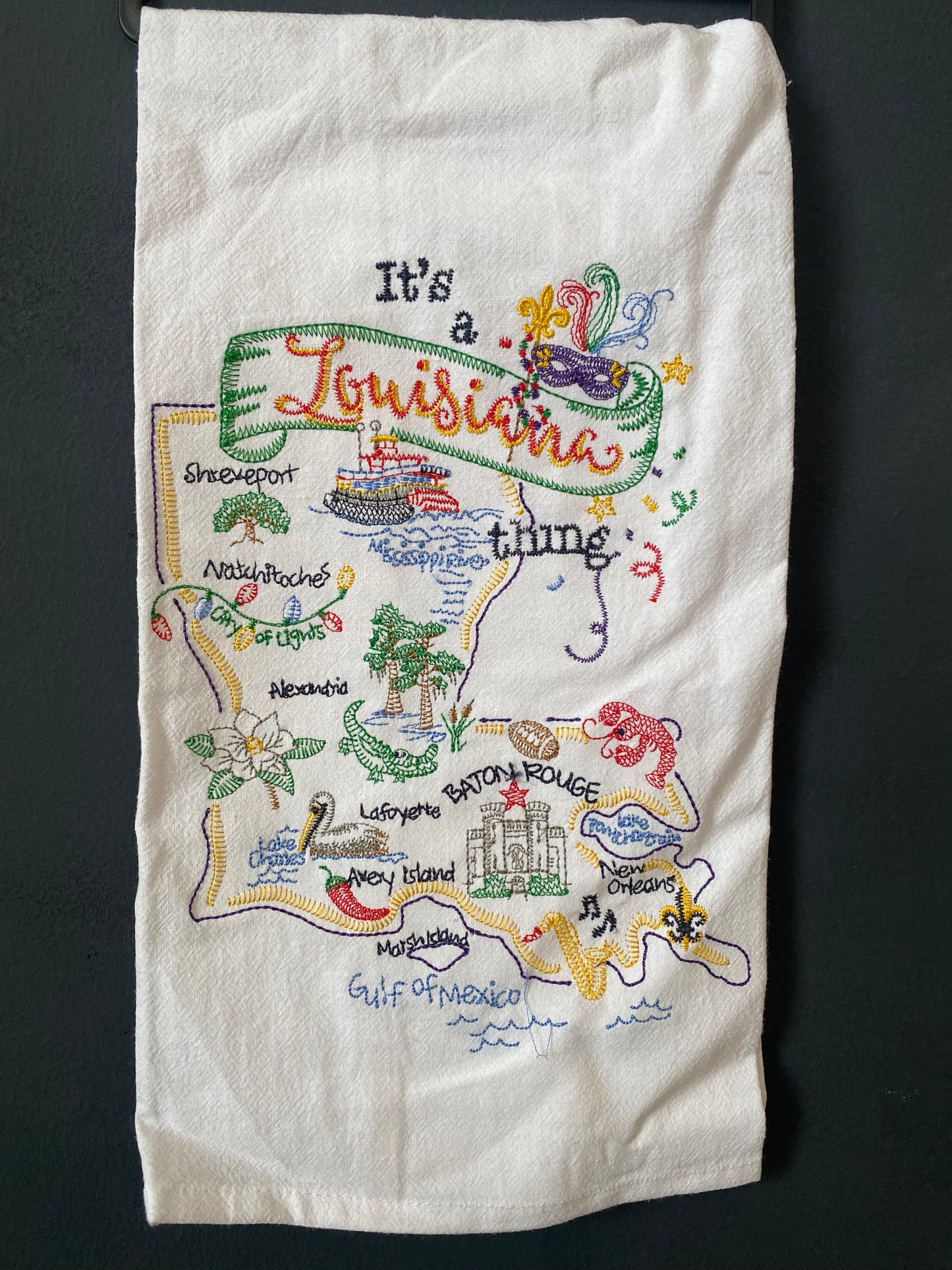 It's a Louisiana Thing Tea Towel