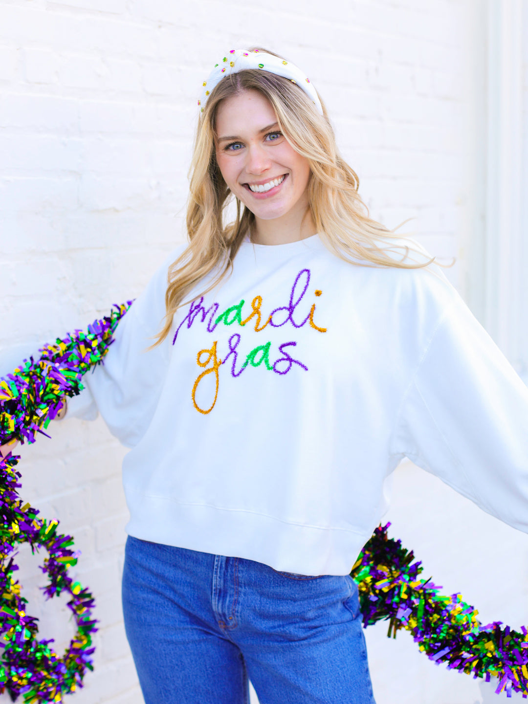 Mardi Gras Millie Sweatshirt