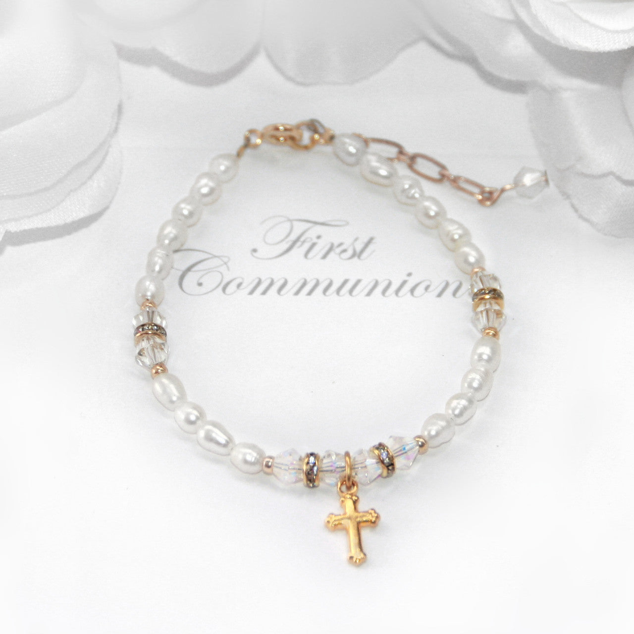 Boxed First Communion Bracelet