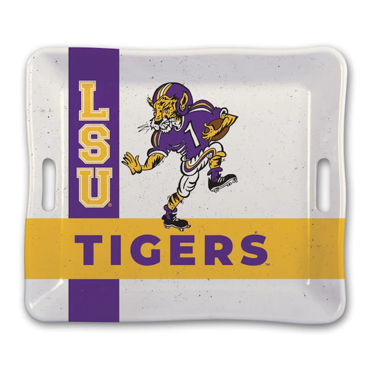 LSU Melamine Serving Tray