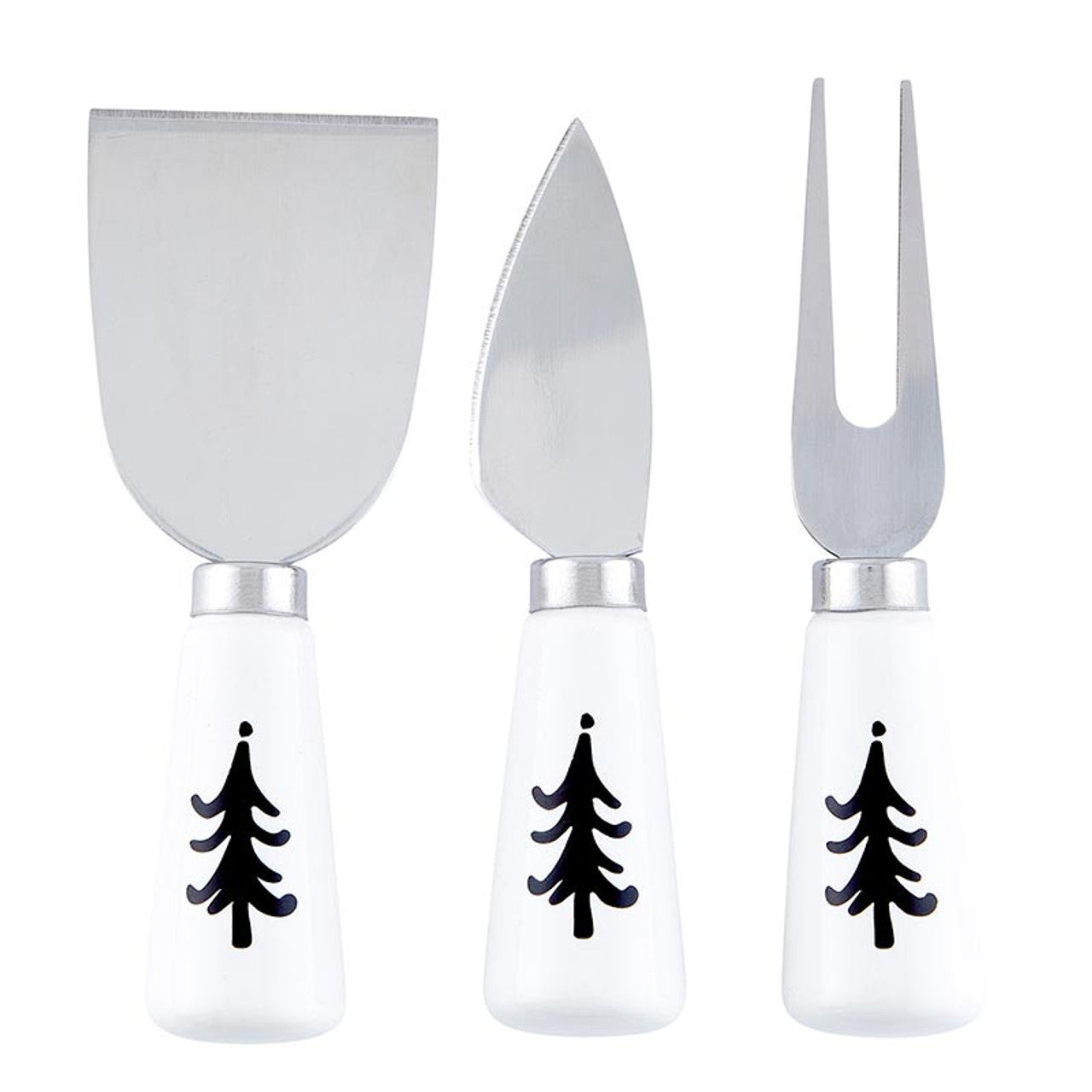 Merry Everything Set of 3 Holiday Cheese Knives