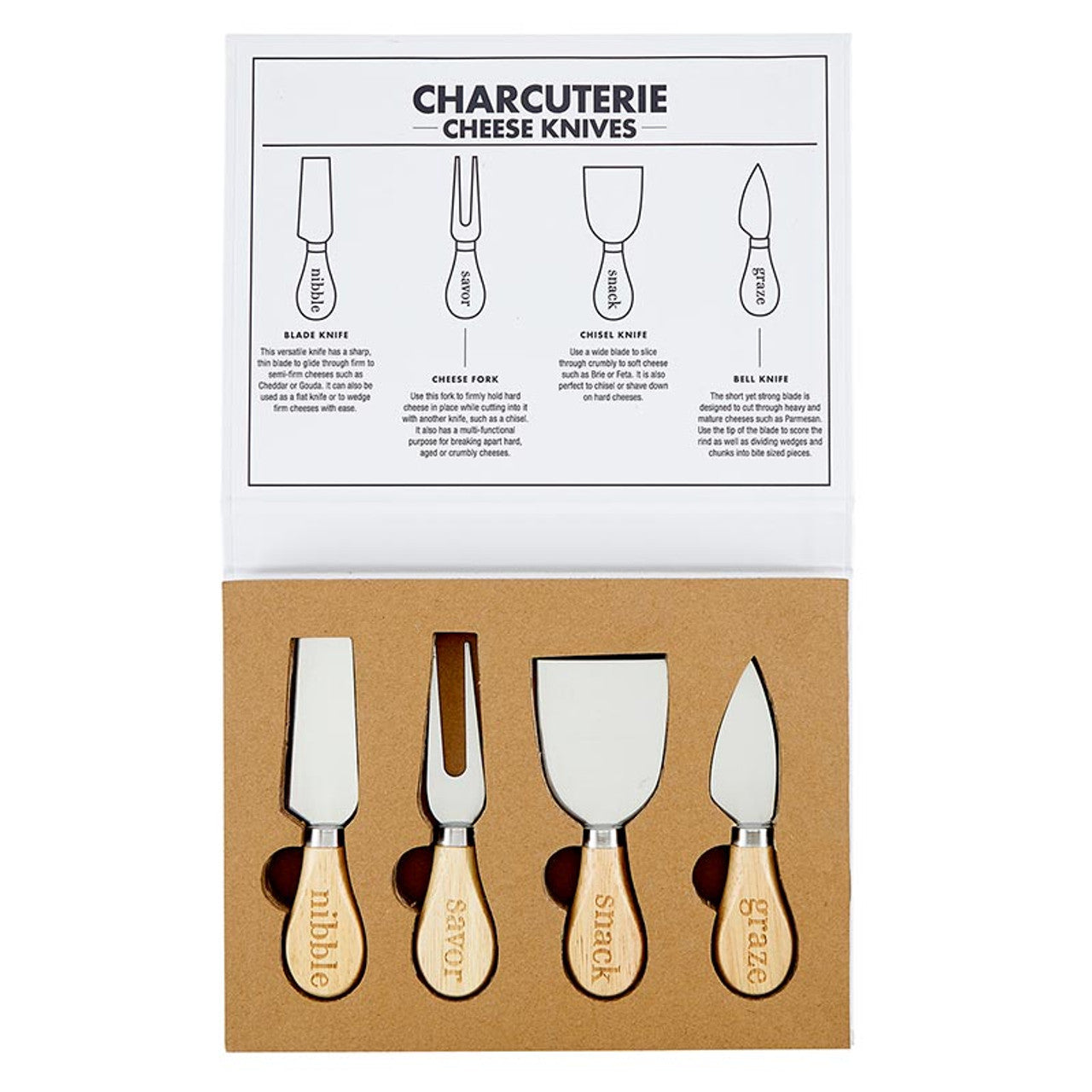 Charcuterie Cheese Knives Set of 4