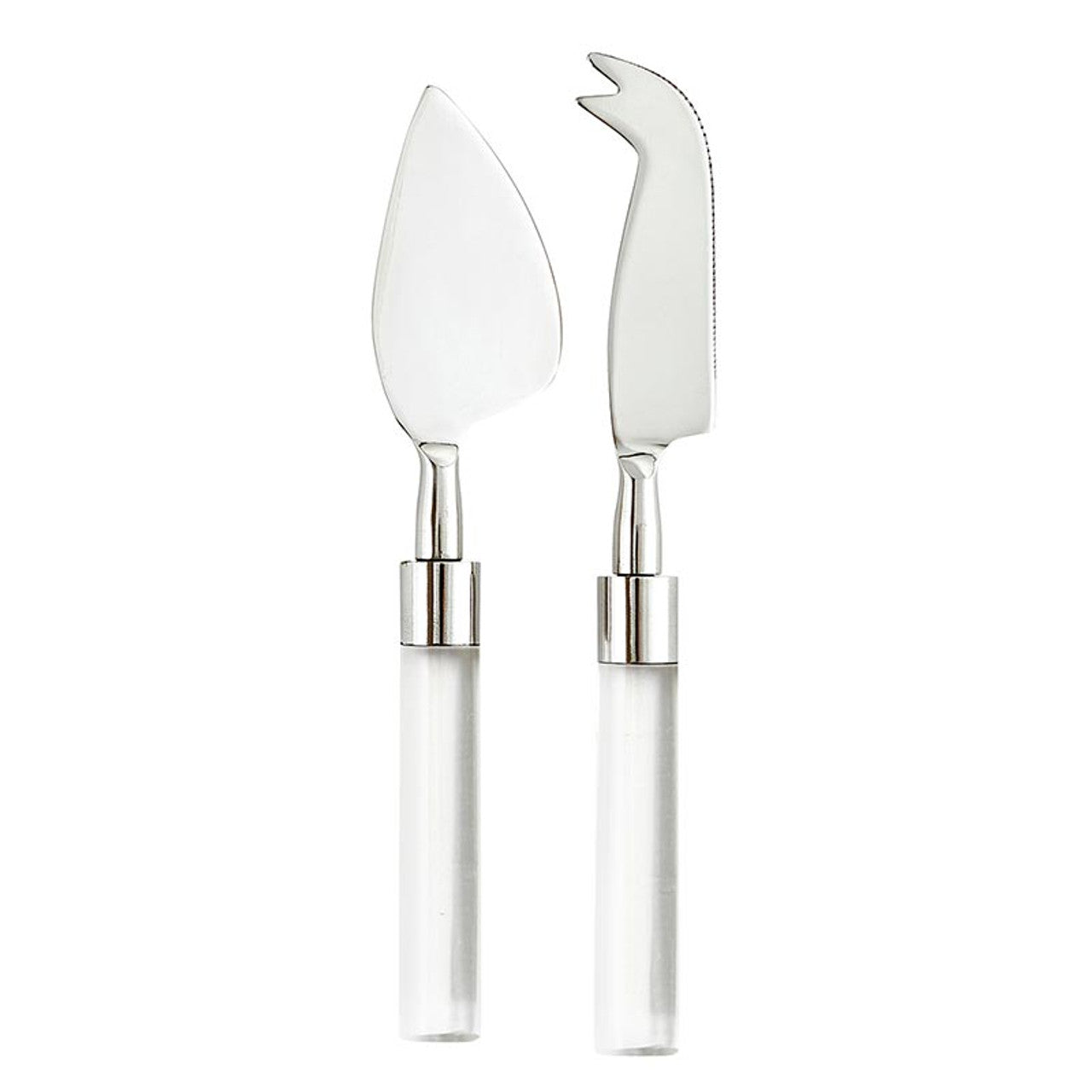 Lucite Cheese Knives - Set of 2