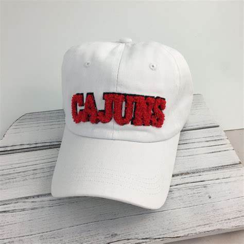 White Cajuns Hat