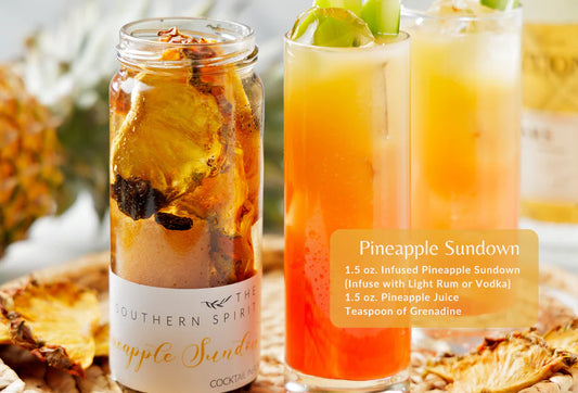 Pineapple Sundown Cocktail Infusion