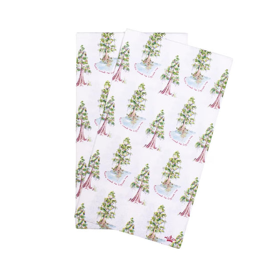 Rockin' Around the Cypress Tree Guest Napkins (pack of 16)