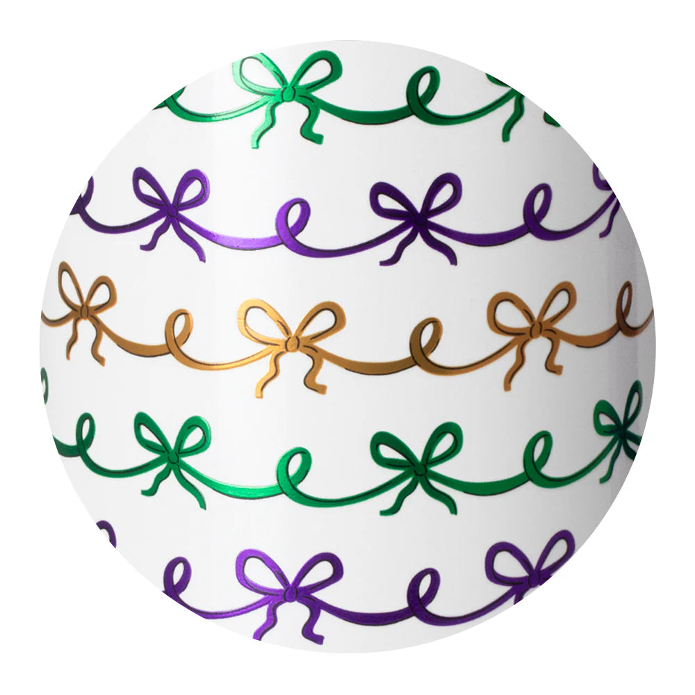 MARDI GRAS BOWS Mega Mug 40oz