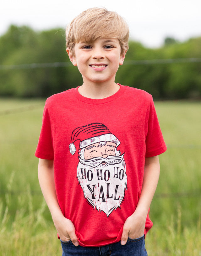 Ho Ho Ho Y'all Youth T-shirt