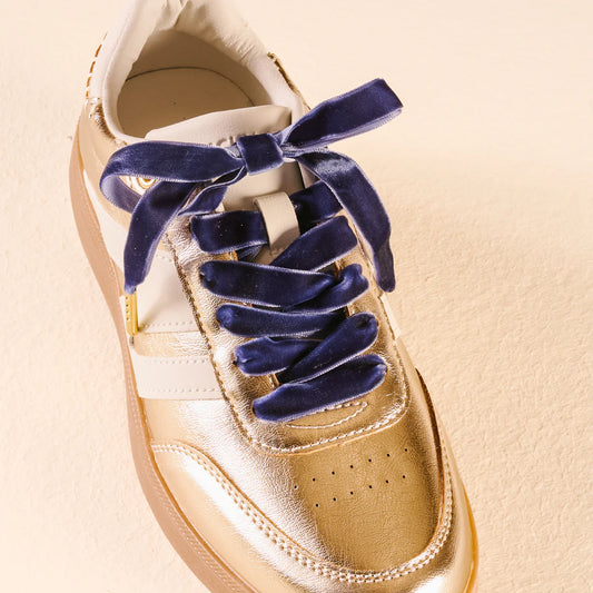 Velvet Step It Up Shoelaces- 2 Colors