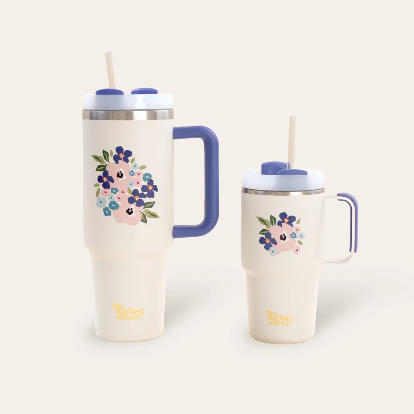 Bloom Cream Tumbler