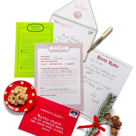 Santa Claus Letter Writing Kit