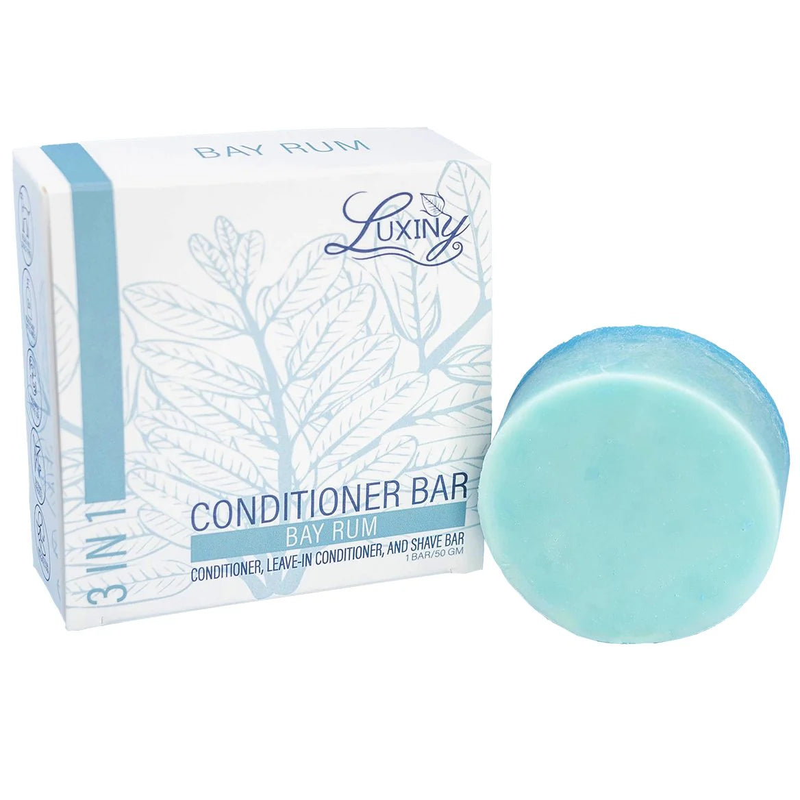 3 in 1 Conditioner, Leave-in-Conditioner, and Shave Bar - Bay Rum