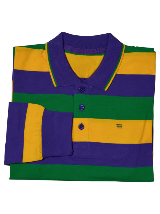 Youth Mardi Gras Rugby Long Sleeve