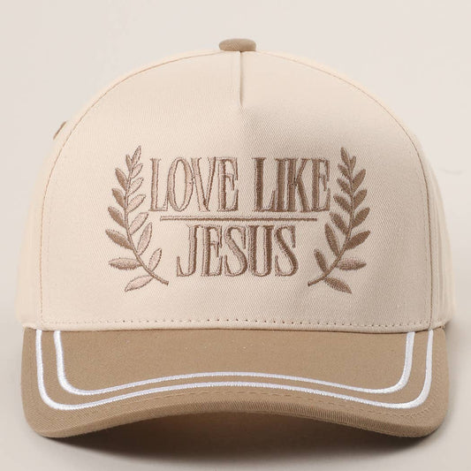 LOVE LIKE JESUS Embroidered Hat