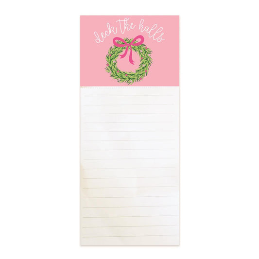 Deck the Halls Magnetic Notepad